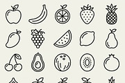 42 Farmers Market Icon Set, an Outline Icon by adenpinkstore (Thumbnail 6 of 11)