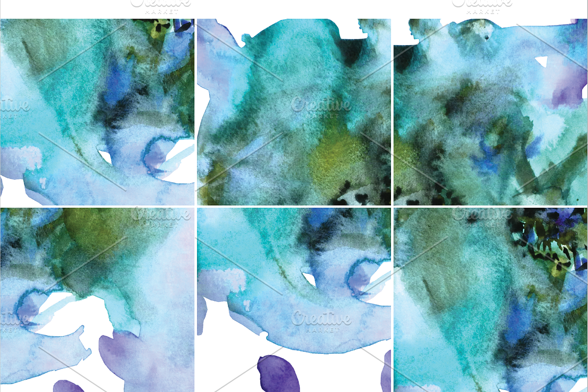 Watercolor Background - high res, a Pattern Graphic by Light & Line Designs