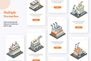 Isometric Industrial Illustrations, a Duotone Icon by Brickclay (Thumbnail 5 of 8)