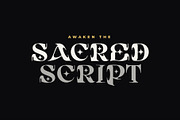 Arcane Sigil Decorative Font, a Handwritten Font by Graphic Spirit (Thumbnail 5 of 8)