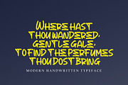 Thelolet, a Handwritten Font by pineungtype (Thumbnail 5 of 6)