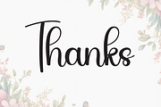 Everything | Script Font, a Handwritten Font by Scratchones (Thumbnail 9 of 9)