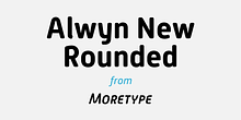 Alwyn New Rounded