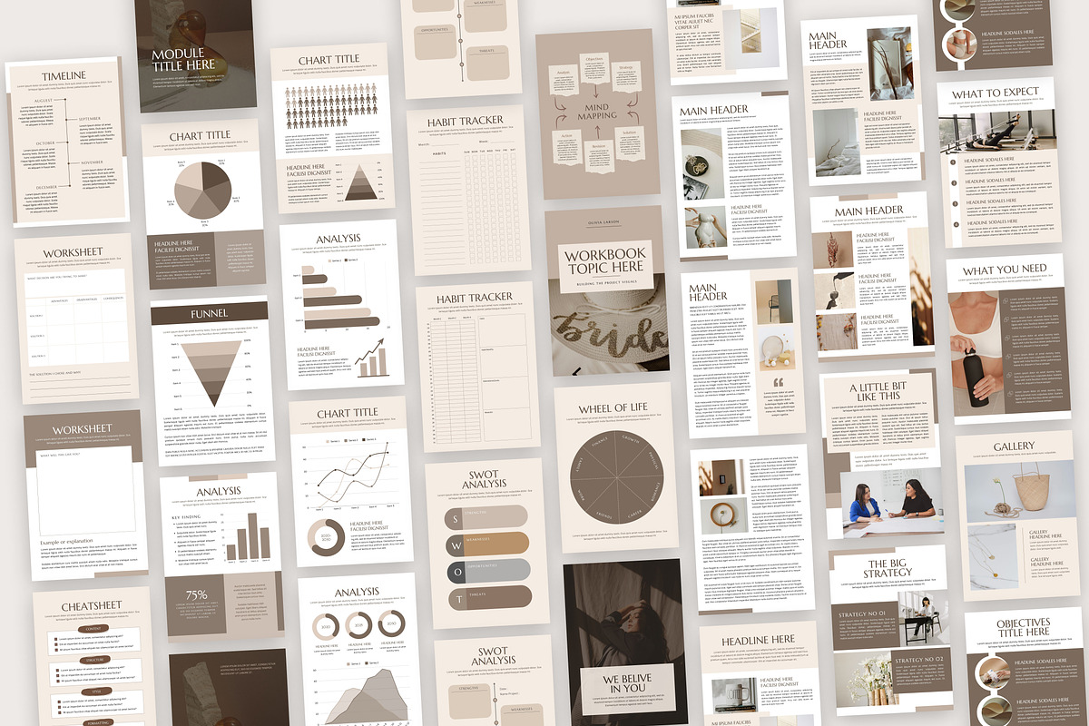 Ebook Workbook Canva Template, a Marketing Template by Miyaji75 (Photo 7 of 10)
