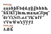 Storia Lettering, a Serif Font by Gatype (Thumbnail 10 of 10)