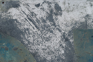 metal surface with chipped paint, an Abstract Photo by sirylok