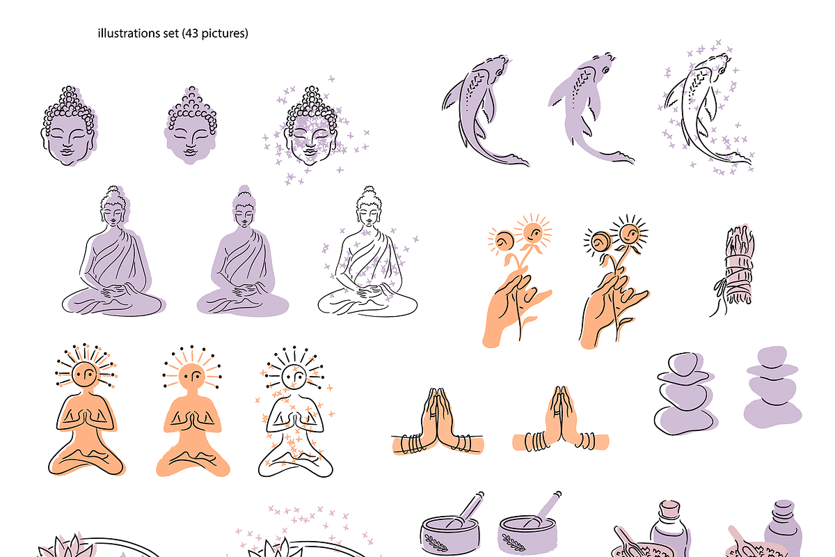 Omm... illustration set, an Illustration by masha gross (Photo 6 of 7)