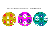 Seamless Vintage Patterns, a Pattern Graphic by Melissa Held Designs (Thumbnail 6 of 6)