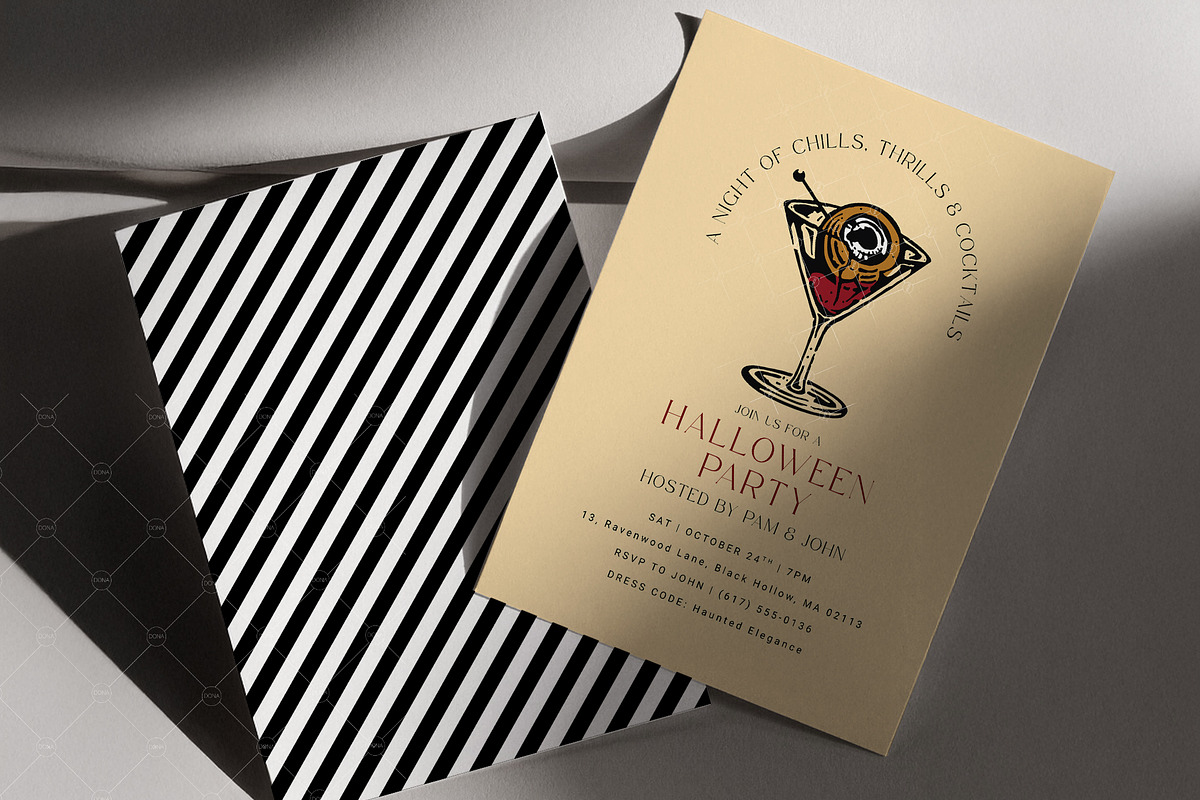 Halloween Canva Invitation - Temp 2, a Marketing Template by BloomToLife By Dona (Photo 3 of 4)