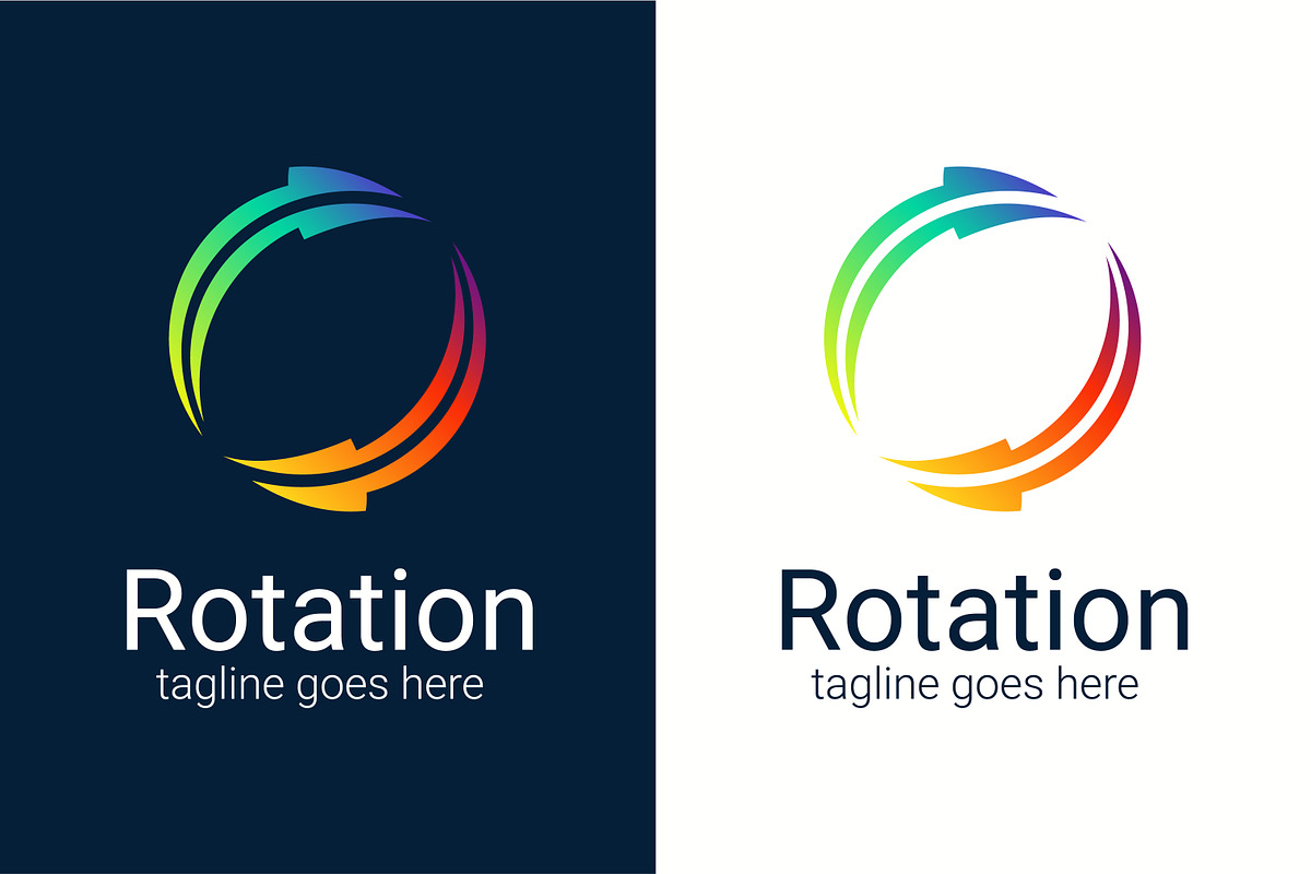 Rotation Logo Business, a Branding & Logo Template by Signatoro (Photo 1 of 3)