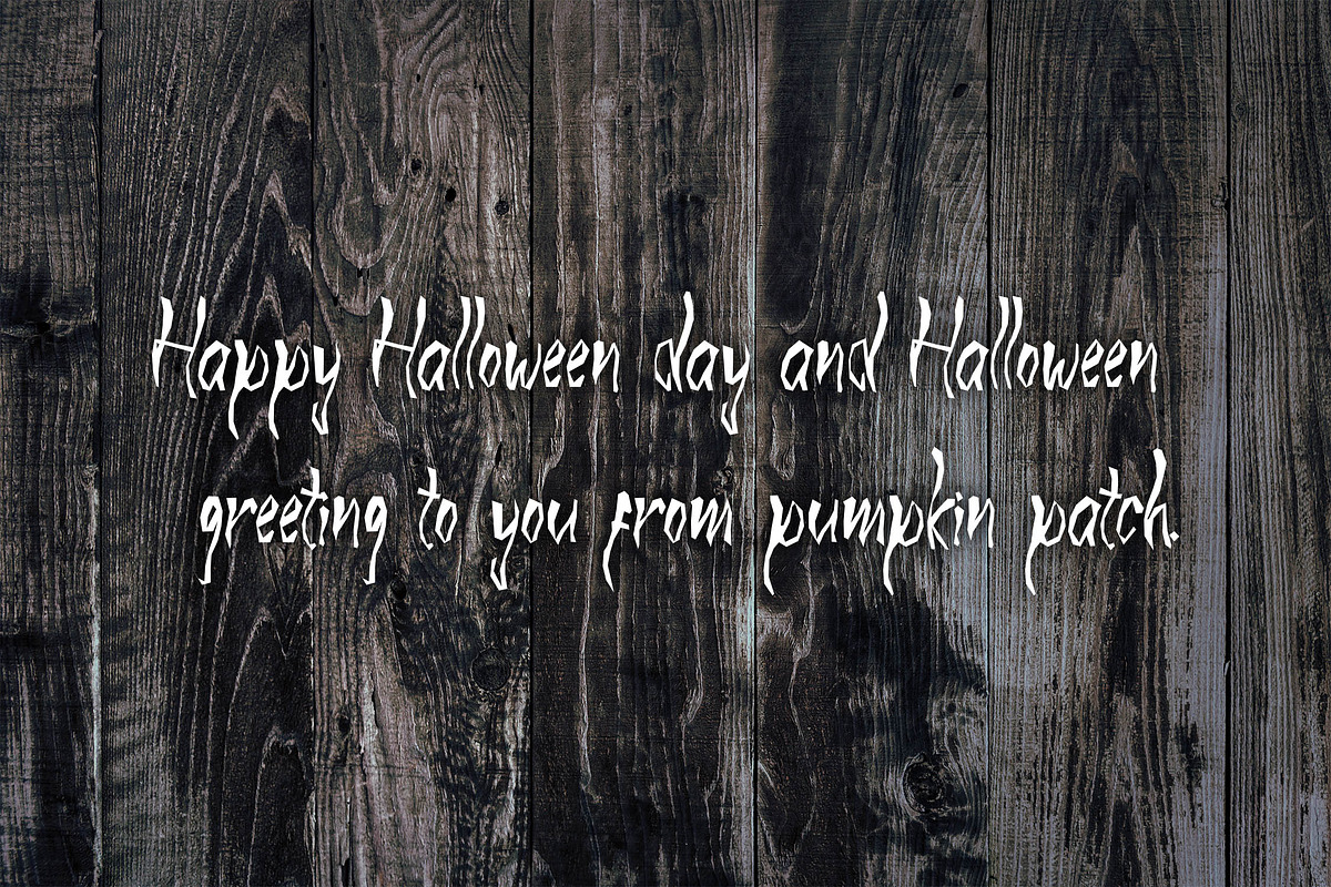 JUMPKIN - Halloween Horror Font, a Script Font by NTC Graphic (Photo 4 of 9)