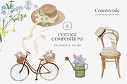 Cottage spring farm kids watercolors, an Animal Illustration by Grace Noboa Illustrations (Thumbnail 24 of 28)
