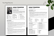 ATS Resume CV Word & Google Docs 26, a Resume Template by MrCam Template Resume|CV (Thumbnail 4 of 9)