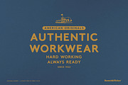 National Railway - A Rustic Font, a Sans Serif Font by Komet & Flicker (Thumbnail 10 of 15)