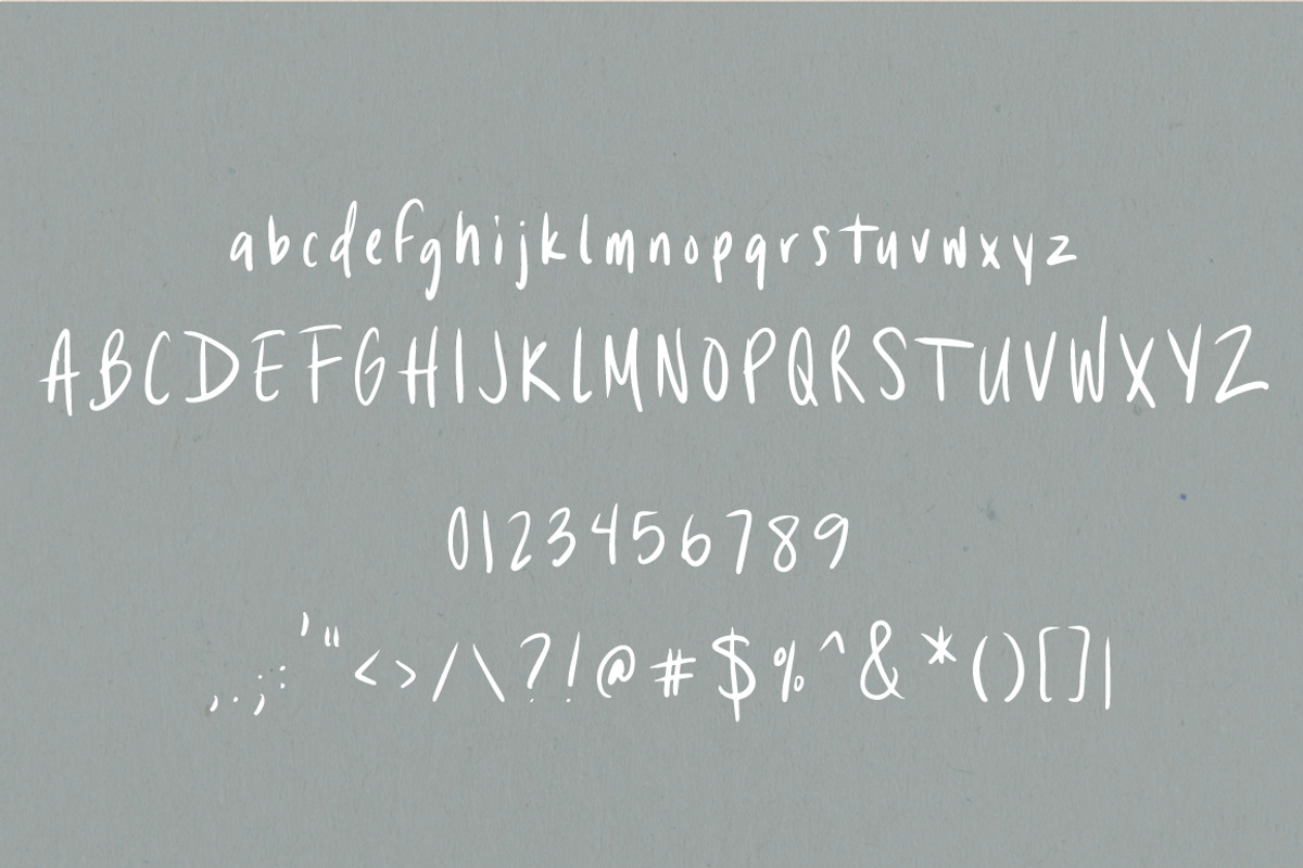 Paris | A Romantic Font preview 2