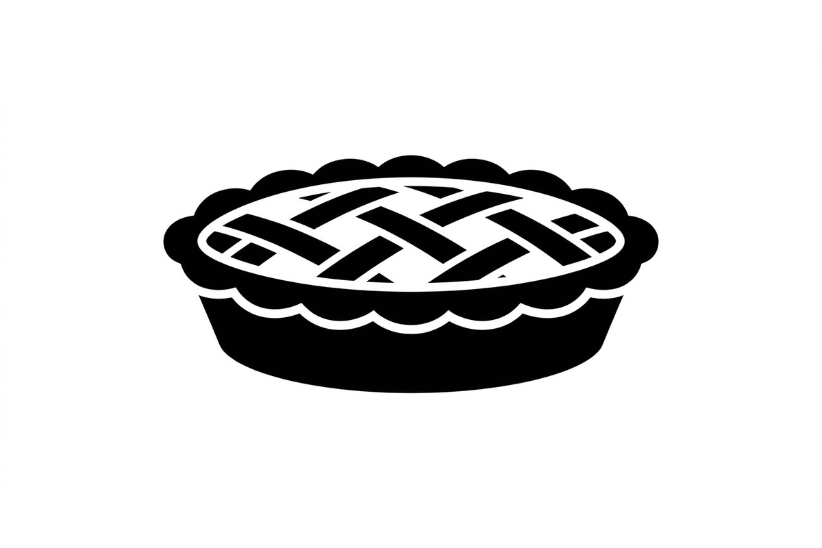Homestyle Pie Silhouette Variety, an Object Graphic by Designer_Momina (Photo 2 of 3)