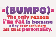 Bumpo Font, a Sans Serif Font by Graphite_Studios (Thumbnail 4 of 4)