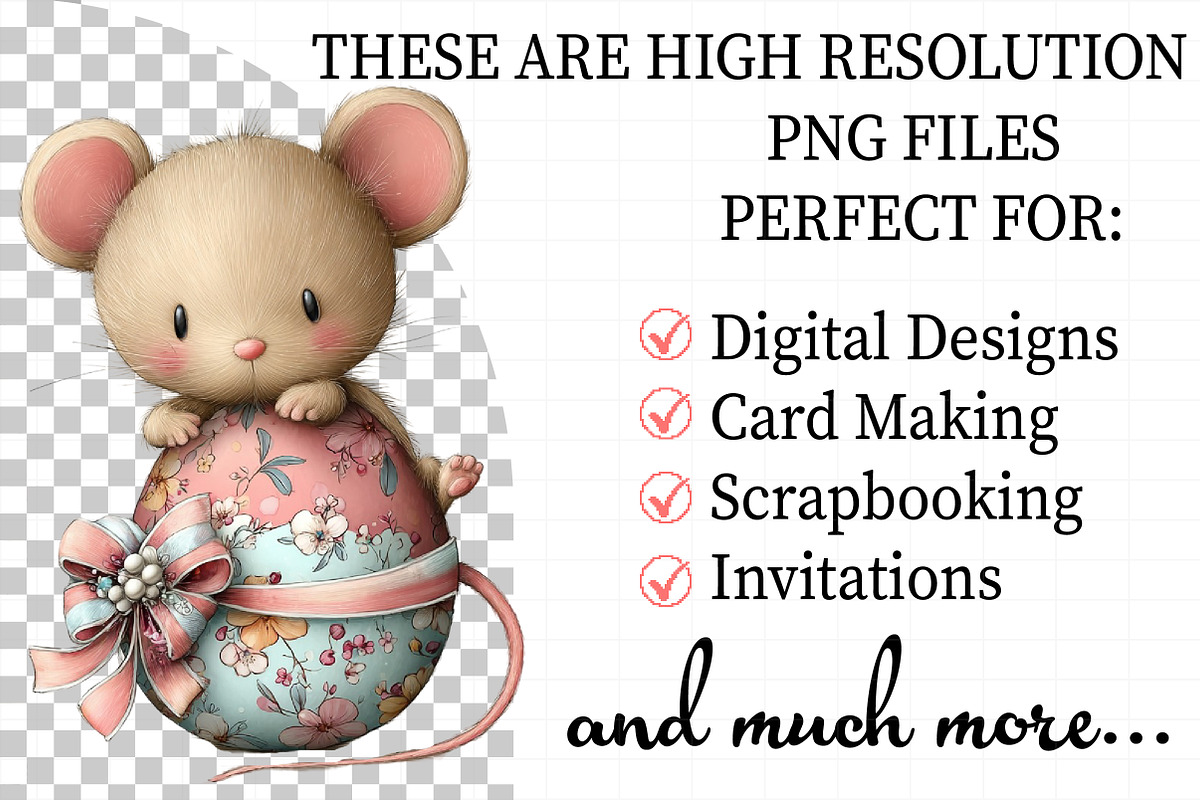 Whimsical Easter Animals Clipart, an Illustration by Daily.Designs (Photo 2 of 8)