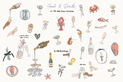 Hand Drawn Wedding Illustrations 300, an Object Graphic by whiteheartdesign (Thumbnail 2 of 24)