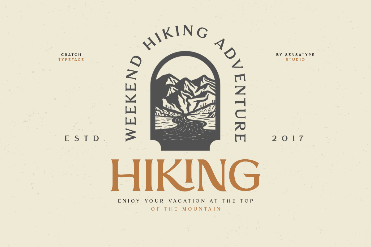CRATCH - Heritage Vintage Typeface, a Serif Font by Sensatype (Photo 6 of 23)