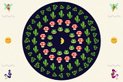 Spiritual, Psychedelic Emoji Brushes, a Brush Add-On by kloroform (Thumbnail 9 of 10)
