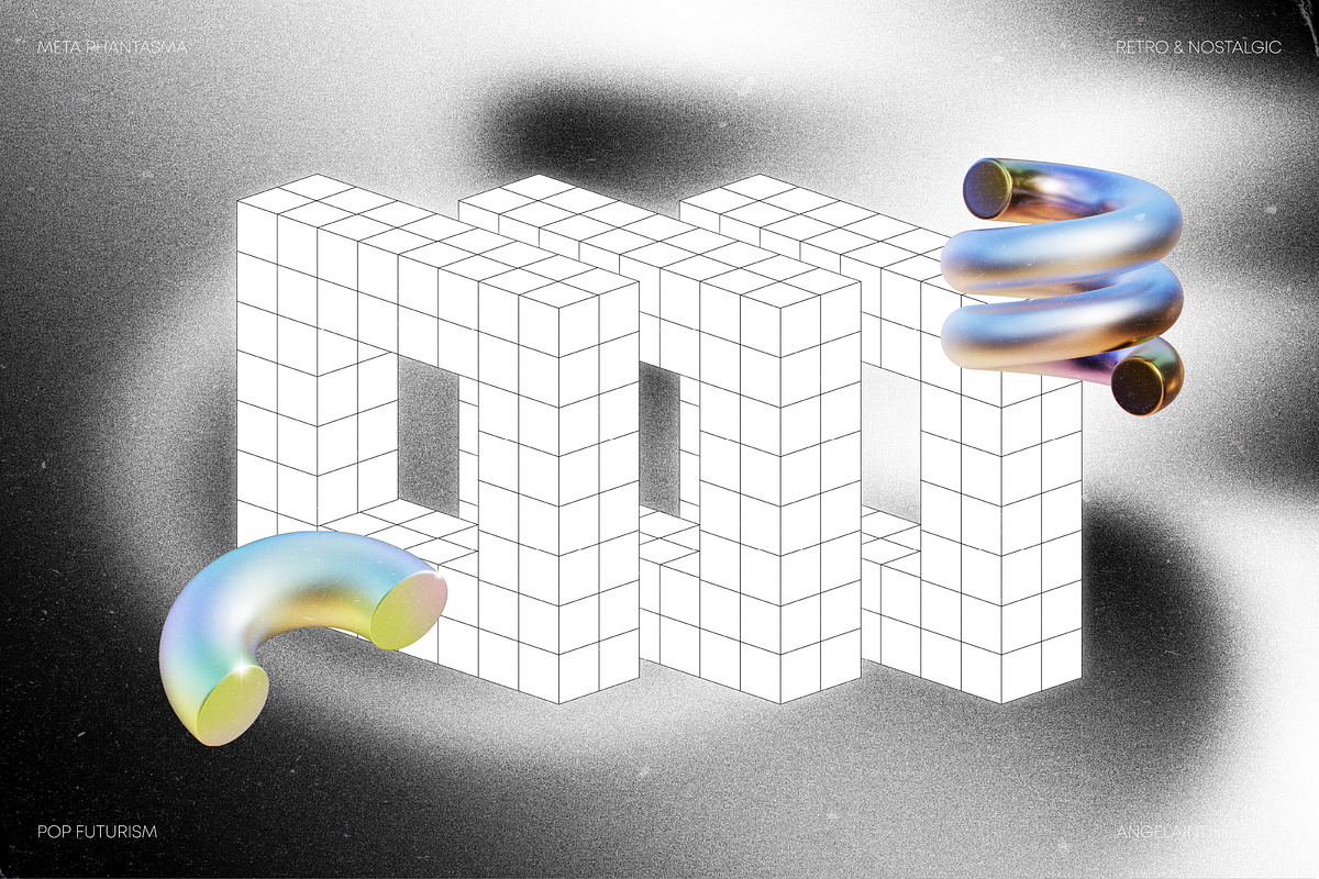 75% OFF Pop Futurism Bundle, an Object Graphic by angelainthefields (Photo 6 of 18)