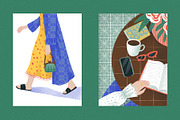 Handmade Pattern Brushes. Procreate., a Brush Add-On by Maria Summer (Thumbnail 6 of 7)
