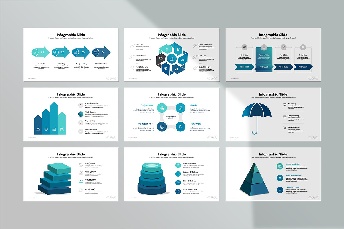 Business Plan PowerPoint Template, a Presentation Template by creathrivestudio (Photo 25 of 30)