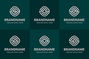 AOS ASO OAS OSA SAO SOA Gold Logo, a Branding & Logo Template by Pray Art Design Studio (Thumbnail 1 of 2)