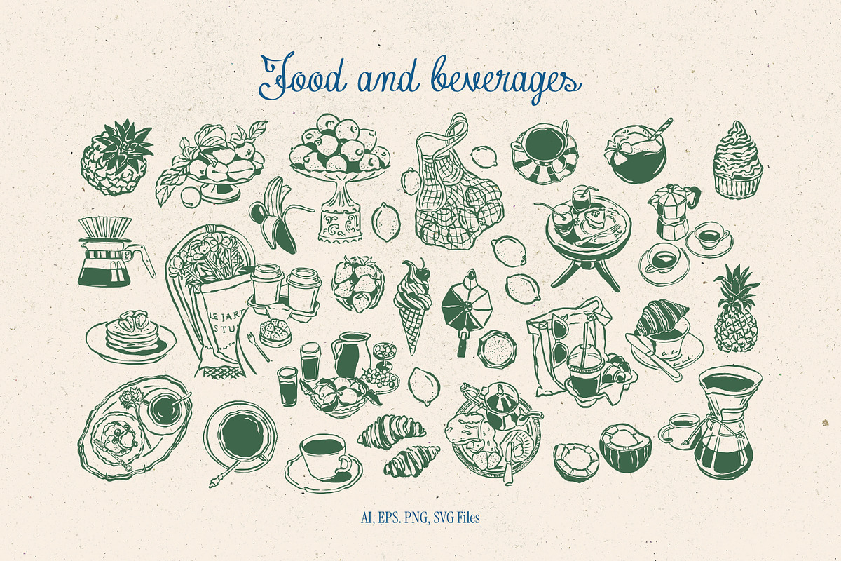 Vacation Illustrations, an Object Graphic by DesignThatMatters (Photo 9 of 12)