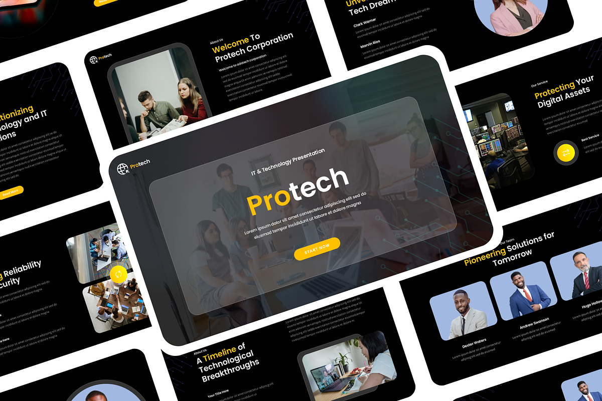 600+ Powerpoint Slides Bundle, a Presentation Template by Hammad Arif (Photo 19 of 27)