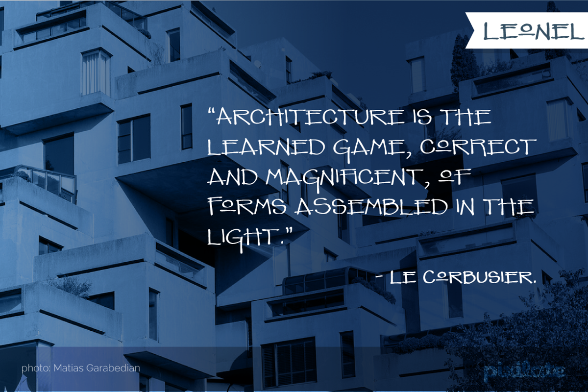Leonel Architect Font, a Font by Letradora (Photo 3 of 4)