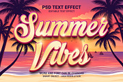 Summer Vibes 3D Retro Text Effect, a Layer Style Add-On by bdrobin (Thumbnail 2 of 2)