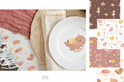 Little Ballerina. Clipart & Patterns, an Animal Illustration by Lesya Skripak (Thumbnail 9 of 10)
