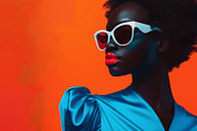 109 Fashion models in sunglasses, a Beauty & Fashion Photo by Handmadefont (Thumbnail 12 of 113)