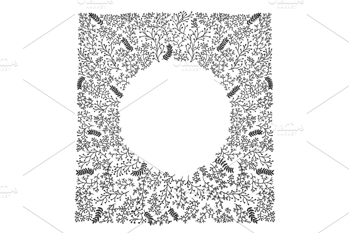 Hand Drawn Plant Elements, an Object Illustration by Does She Even Doodle (Photo 4 of 5)