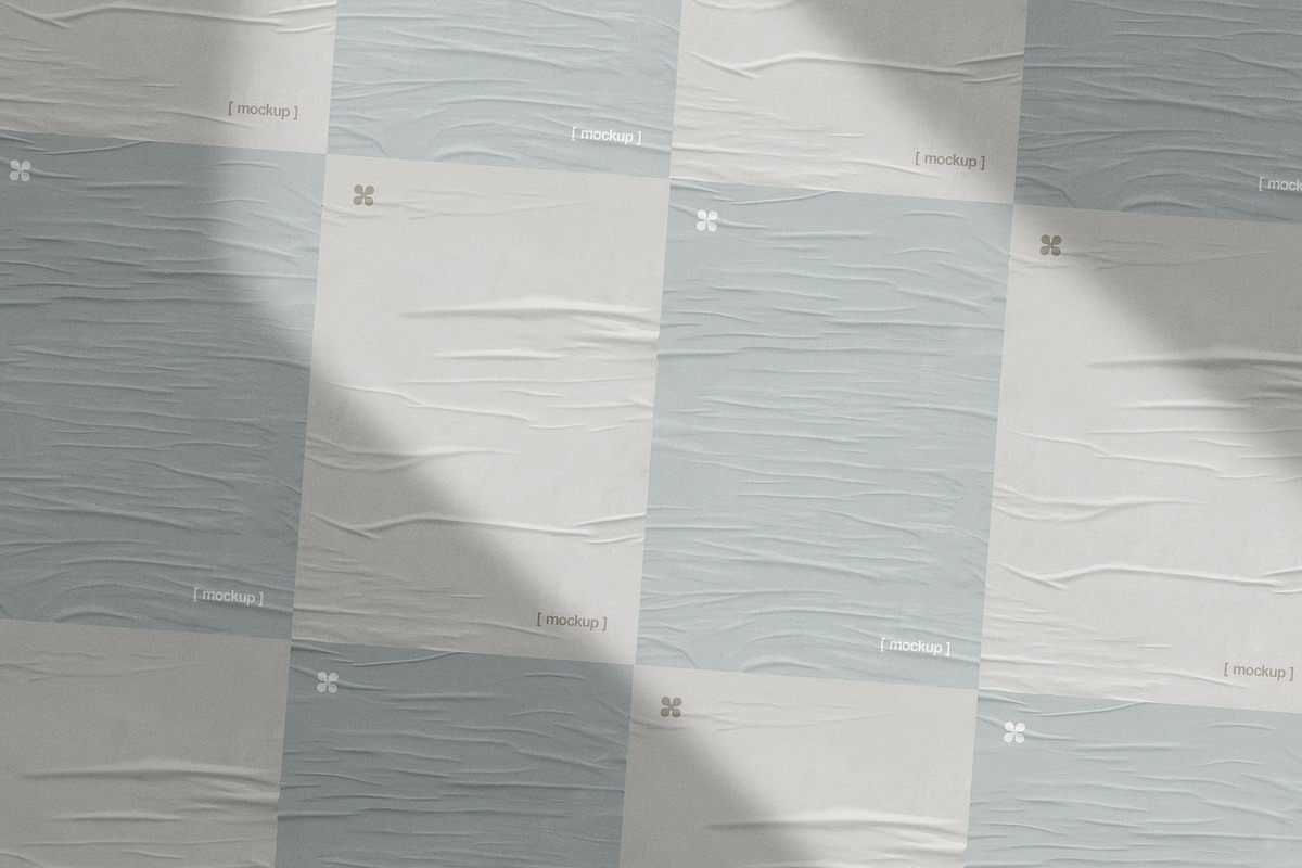 Street Poster Mockup Grid, an Advertising Mockup by Design Squad (Photo 3 of 3)