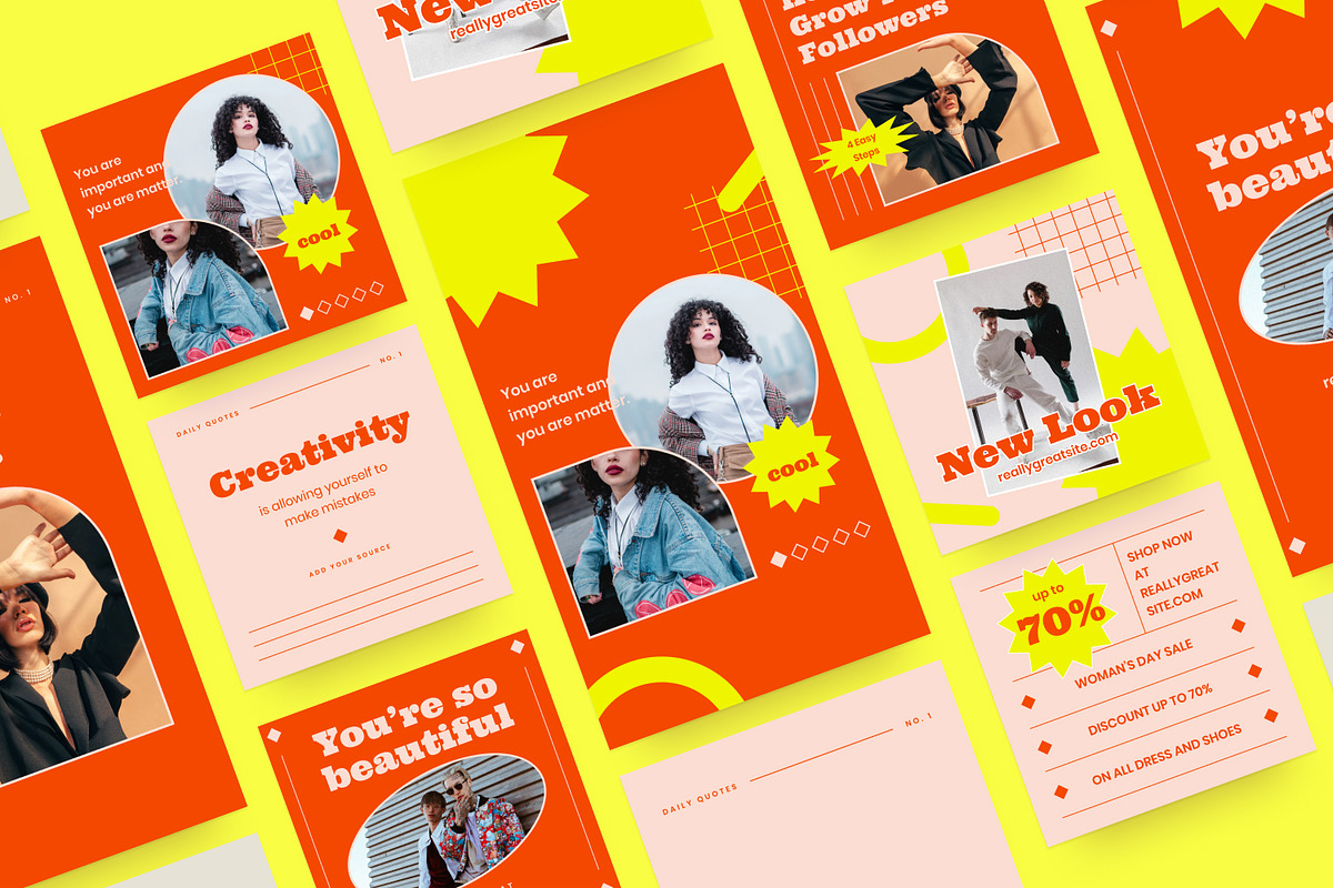 Froztoon - Instagram Stories & Post, a Social Media Template by MYDesign (Photo 4 of 5)