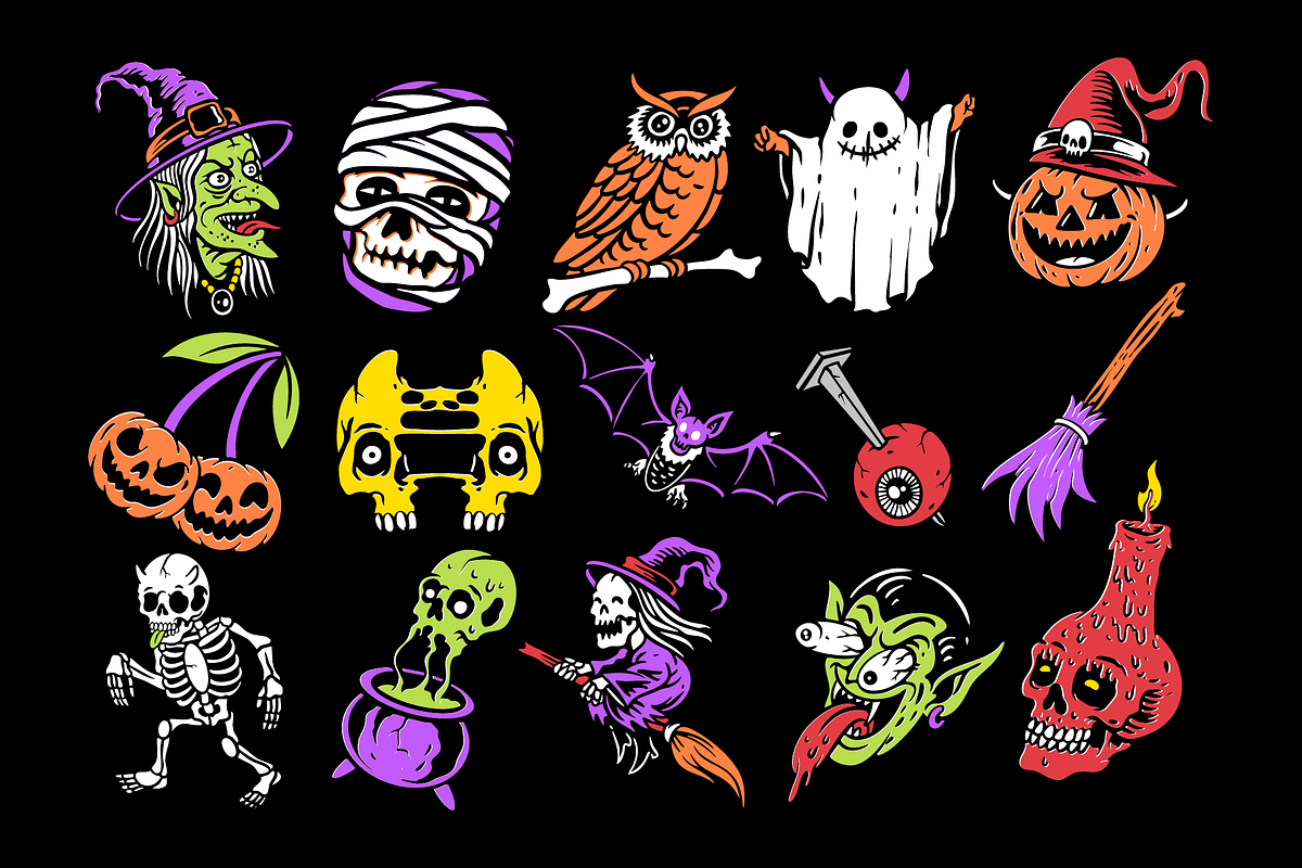 THE SPOOKY NIGHT TERROR ILLUSTRATION, an Illustration by Ramoniskull (Photo 2 of 6)