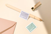 Postage Stamp Mockup 2, a Product Mockup by WebAndCat (Thumbnail 17 of 20)