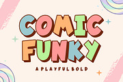 Comic Funky, a Font by Limited.studio (Thumbnail 1 of 6)