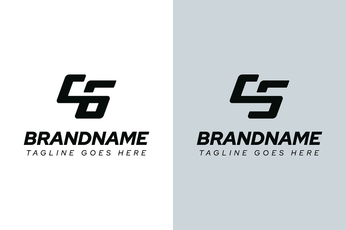 Letters CG CS Dynamic Logo, a Branding & Logo Template by Pray Art Design Studio