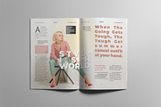 The Best Fashion Magazine Layout, a Magazine Template by Swayang (Thumbnail 7 of 23)
