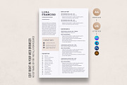 Resume Template, a Resume Template by DesignDevisers (Thumbnail 1 of 10)