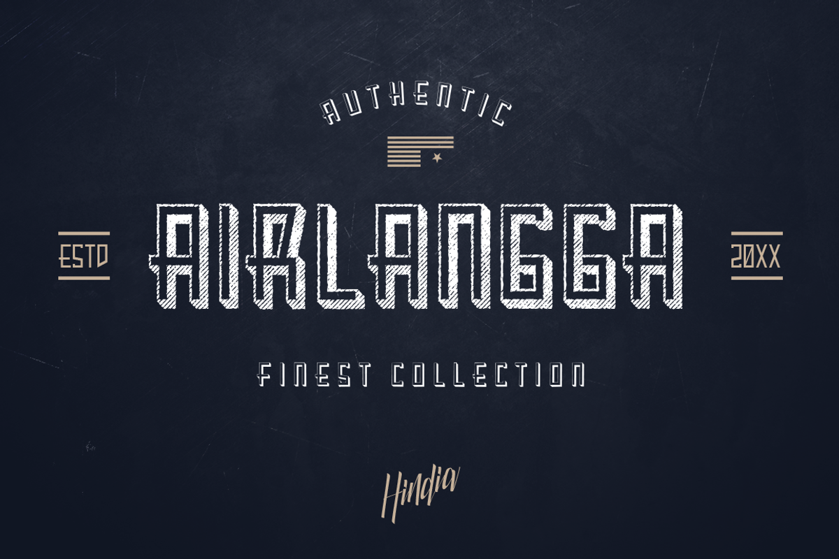 Kahuripan Font preview 3