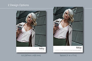 2026 Wall Calendar InDesign Template, a Brochure Template by R-studio (Thumbnail 2 of 6)