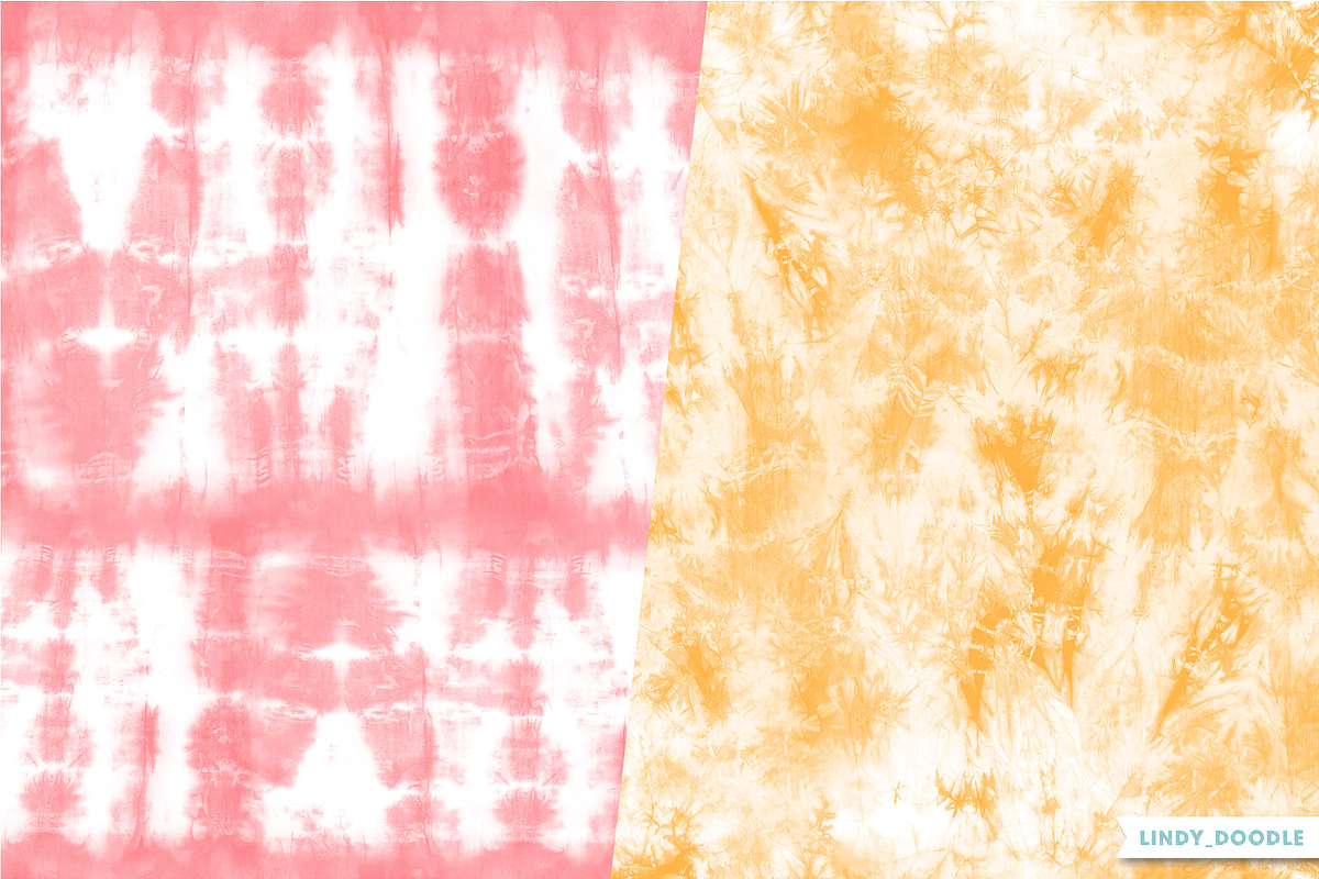 Monochromatic Tie Dye Pack, a Pattern Graphic by Lindy_doodle (Photo 6 of 9)