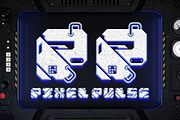 Space Sparkle - Cyber Punk Font, a Font by PutraCetol Studio (Thumbnail 11 of 11)