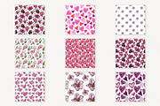 Hearts & Flowers Valentine clipart, a Pattern Graphic by Dina Guiter (Thumbnail 7 of 13)
