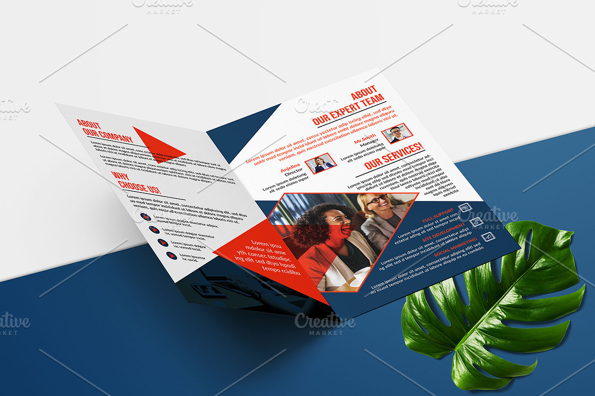 Business Bifold Brochure V1055, a Brochure Template by Template Shop (Photo 2 of 3)